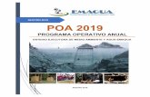 GESTION 2019 POA 2019 - emagua.gob.bo · gestion 2019 poa 2019 programa operativo anual entidad ejecutora de medio ambiente y agua-emagua agosto 2018