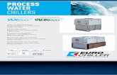 PROCESS WATER CHILLERS - Barlo Plastik · Refrigerador para agua de proceso Versión adiabática y con free-cooling Diseño innovador R407C Refrigerante Refrigerant R404A Refrigerante