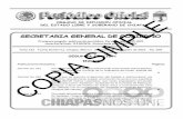 SECRETARIA GENERAL DE GOBIERNO - Chiapas Chiapas (90 camas)”. ..... Decreto No. 263 Por medio del cual se autoriza al Honorable Ayuntamiento Constitucional de Tapalapa, Chiapas,