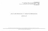 ACUERDOS Y REFORMAS 2012 - San Salvador · Acuerdo 4.1 sesión ordinaria 07 de febrero 2012. 77 — ^ ALCALDÍA MUNICIPAL DE SAN SALVADOR EL SALVADOR, AMÉRICA CENTRAL DECRETO NÚMERO