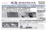 AD Actualidad En Quilmes se eligen nuevos Concejales y ... › semanario › la noticia 328.pdf · Página 4 En Quilmes se eligen nuevos Concejales y Consejeros Escolares ... ante