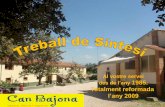 Diapositiva 1 - Alberg Mirador Port del Comte...La Granja Escola Can Bajona va néixer l’any 1985 amb l’afany de donar a conèixer el món rural als alumnes de totes les escoles.