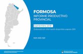 INFORME PRODUCTIVO PROVINCIAL - Argentina...3 2 100 150 200 250 2006 2007 2008 2009 2010 2011 2012 2013 2014 2015*)) 14,8% 15,7% 16,0% 28,0% 69,2% 56,3% 0% 25% 50% 75% 100% Formosa