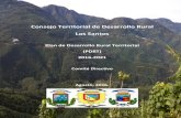 Consejo Territorial de Desarrollo Rural Los Santos · 2020-03-20 · 1 Consejo Territorial de Desarrollo Rural Los Santos Plan de Desarrollo Rural Territorial (PDRT) 2016-2021 Comité