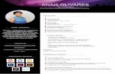 ANAIS OLIVARES · UX/UI Designer, desarrollo de proyectos digitales. mayo 2018 - Actualidad UX Research Laboratoria. mayo 2018 - julio 2018. “Innovación y creatividad en el Marketing”