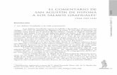 EL COMENTARIO DE SAN AGUSTÍN DE HIPONA A …...67 Cuadernos Monásticos 164 ( 2008) 67 - 110 FUENTES EL COMENTARIO DE SAN AGUSTÍN DE HIPONA A LOS SALMOS GRADUALES1 (SAL 132-134)