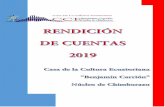  · 7 PRESENTACIÓN La Casa de la Cultura Ecuatoriana “Benjamín Carrión” Núcleo de Chimborazo, creada oficialmente el 13 de febrero de 1.953, durante sesenta y cinco años