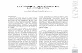 ELS ARXIUS HISTÒRICS DE LA PRADERIA - Digital CSICdigital.csic.es/bitstream/10261/10423/1/Els arxius.pdf · 2018-07-13 · insistit en la importància de Posidonia oceani-ca com