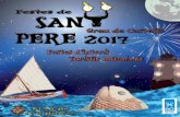 Festes de Sant Pere - castellonturismo.com · Festes de Sant Pere 2017 12:30h Apertura del Recinte Mariner a la Plaça Verge del Carme. A les 13:30h sessió de tardeo a càrrec del