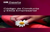 Cأ³digo de Conducta y Etica Empresarial CODIGO DE CONDUCTA Y ETICA EMPRESARIAL 5 En iiR cumplimos con