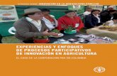 Experiencias y enfoques de procesos participativos de ... y enfoques...ESTUDIOS SOBRE INNOVACIÓN EN LA AGRICULTURA FAMILIAR v SIGLAS Y ABREVIACIONES AGRUCO (Agroecología Universidad