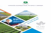 COMISIÓN INTERNACIONAL DE RIEGO Y DRENAJE · 2018-04-09 · planificación, diseño, funcionamiento y gestión de obras de riego, drenaje y gestión de inundaciones de todo el mundo.