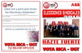 MADRID ¿Qué son y para qué sirven ELECCIONES SINDICALES · 2016-01-11 · como trabajadores. En las Elecciones tu voto es libre, personal, ... que durante en tiempo de crisis,