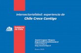 Intersectorialidad: experiencia de Chile Crece Contigo...¿Qué es hoy Chile Crece Contigo? • Es un Subsistema que es parte del Sistema Intersectorial de Protección Social y que