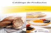 Catálogo de Productos - Distribuciones Nabe › pdf › ZEELANDIA.pdfasí como una corteza fina y crujiente. El único trigo que contiene es de espelta, ya que la harina, los granos