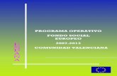 PO FSE 2007-2013 - Universitat de València › ftoboso › perio › 8empl › prog-op-FSE2007-13... · 2010-04-26 · PROGRAMA OPERATIVO FONDO SOCIAL EUROPEO DE LA COMUNITAT VALENCIANA