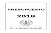 Presupuesto UVa 2018 - Universidad de Valladolid - Inicioportaldetransparencia.uva.es/_documentos/Presupuesto-UVA-2018.pdfEstructura económica: Los créditos incluidos en el estado