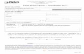 Ficha de Inscripción Coordinador de TL · 2020-04-28 · Cada ficha de inscripción deberá ir acompañada de la documentación exigida en cada caso: Fotocopia del DNI, 1 fotografía