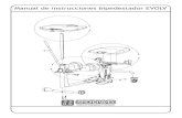 Manual de instrucciones bipedestador EVOLV › catalogos_productos › manualevolv.pdf · Para el Armado de Glider, ver página 13 Para el Armado del Móvil, ver página 11 Si Ud.