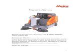 Manual de Servicio - Hako › ... › manual-de-usuario-b980r_b980rh.pdf · 2 Le felicitamos por haber decidido adquirir la barredora aspiradora Hako Jonas 980 E/EH. Antes de poner