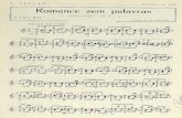 O VIOLÃO Dezembro de 1928 Romance sem F ......O VIOLÃO Dezembro de 1928 Romance sem F. MENDELSSOHN — (Op. VIOLÄO Allegro non troppo. m palavras 38 — N. 3) Arranjo de A. BALTAR