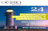 formación profesional y orientación - Junta de Andalucía · profesional), en virtud de lo dispuesto en el RD 1074/2012 (artículo 6), presenta 4 cualificaciones completas, y 2
