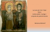 La icona de Crist i l’abat Mena Anàlisi estètic- teológic ......3. La icona • Diferència entre art occidental i art oriental. • El terme icona es reserva per a una classe