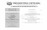 SUPLEMENTO - CCQccq.ec/wp-content/uploads/2017/11/SRO116_20171109.pdf · Constitución de la República del Ecuador y el artículo 64 de la Ley Orgánica de la Función Legislativa,
