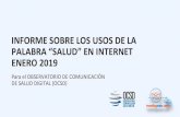 ConSalud.es | Diario Online líder en el sector salud - INFORME … · 2019-02-18 · Introducción - Enero 2019 Trawlingweb, de Anpro21, aporta este informe a modo de colaboración