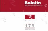 Boletín - REGISTRADORS DE CATALUNYA€¦ · septiembre-octubre 2015 boletín servicio de estudios registrales de cataluÑa. boletÍn servicio de estudios registrales de cataluña