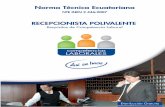 Presentación - Hoteles Ecuador POLIVALENTE.pdf5.1.1.13 Asegurar la satisfacción del cliente: a) Anticiparse a las necesidades del cliente; b) solicitar la opinión del cliente sobre