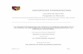 UNIVERSIDAD PANAMERICANAbiblio.upmx.mx/tesis/137624.pdf · en Roma se debe a que nuestro sistema jurídico encuentra sus bases en el Derecho Romano, obra de sus jurisconsultos y legisladores