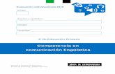 Competencia en comunicación lingüística · Competencia en comunicación lingüística 6 Servicio de Evaluación y Calidad Educativa Tarea 8 Une con flechas Tarea 9 Las fábulas