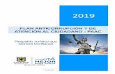 Informe de Gestión y resultados de la secretaria … · Web viewPara la formulación del Plan Anticorrupción y de Atención al Ciudadano - PAAC 2019, también se tuvieron en cuenta