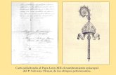Carta solicitando al Papa León XIII el nombramiento episcopal del …wadmin.uca.edu.ar/public/ckeditor/Duran_Guillermo_Power... · 2018-08-21 · Carta solicitando al Papa León