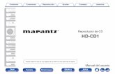 Reproducción - Marantzmanuals.marantz.com/HDCD1/NA/ES/download.php?filename=/HDC… · Reproducción de las pistas en un orden específico (reproducción de programa) 25 Omisión