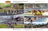 Federació Catalana de Ciclisme...talana de les diferents disciplines a 36 proves estatals i internacionals. L’acte de cloenda de temporada del ciclisme català va reunir, el passat