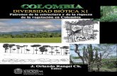 COLOMBIA - CatálogoCOLOMBIA DIVERSIDAD BIOTICA XI Patrones de la estructura y de la riqueza de la vegetación en Colombia Bogotá, D.C. 2011 J. Orlando Rangel Ch. Editor FACULTAD