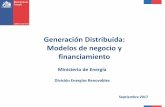 Generación Distribuida: Modelos de negocio y financiamiento · Ejemplo de Proyecto de Autoconsumo Privado 17 Anuncio SODIMAC • 58 Instalaciones (2019) bajo modelo ESCO. • De