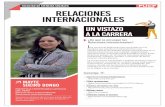 FACULTAD DE CIENCIAS SOCIALES RELACIONES …cdn01.pucp.education/zonaescolar/wp-content/... · Investigar en el área de relaciones internacionales en temas como cooperación, seguridad,