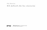 Pío Baroja€¦ · Pío Baroja El árbol de la ciencia . Primera edición en «El libro de bolsillo»: 1967 Cuarta edición: 2011 Octava reimpresión: 2019 Diseño de colección: