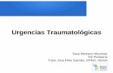 Urgencias Traumatológicas · Fracturas ocultas: no son visibles en radiología convencional, causado por el mínimo desplazamiento de los fragmentos y/o la naturaleza cartilaginosa