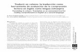 Traducir en colores: la traducción como …...327 revista española de pedagogía año 78, n.º 276, mayo-agosto 2020, 327-346 Resumen: El presente trabajo se centra en describir