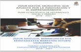 Plan Estratégico de Desarrollo Local y Empleo de Zizur ... · Plan Estratégico de Desarrollo Local y Empleo de Zizur Mayor/Zizur Nagusia 2018-2021 1 . ... • Borrador plan de empleo