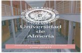 ...VII Memoria de Responsabilidad Social Universitaria 1 Universidad de Almería ÍNDICE CAPÍTULO I PERFIL DE LA MEMORIA ALCANCE DE LA MEMORIA