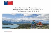 Informe Turismo Receptivo Primer Trimestre 2015 Versión Final · Informe Turismo Receptivo al Primer Trimestre 2015 Junio 2015. Cifras Provisorias. Fecha publicación: Junio 2015