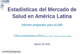 Estadísticas del Mercado de Salud en América Latinaalami.org/assets/informe-latinoinsurance.pdfEstadísticas del Mercado de Salud en América Latina Informe preparado para ALAMI