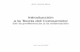 Introducción a la Teoría del Consumidor...ICESI 7 INTRODUCCION A LA TEORIA DEL CONSUMIDOR Presentación Este libro, tiene su origen en el curso de Microeconometría dictado entre