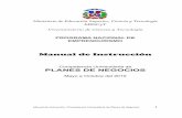 Manual de Instrucción - Universidad Tecnológica de Santiagoutesa.edu/emprendedores/Descargas...6 Manual de Instrucción / Competencia Universitaria de Planes de Negocios detallados