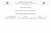 729. Práctica Departamental Social IIpsicologia.uanl.mx/wp-content/uploads/2014/08/729-PA-PD-S-II.pdfReporte por escrito. Analizar el contexto comunitario para el diseño de intervención.